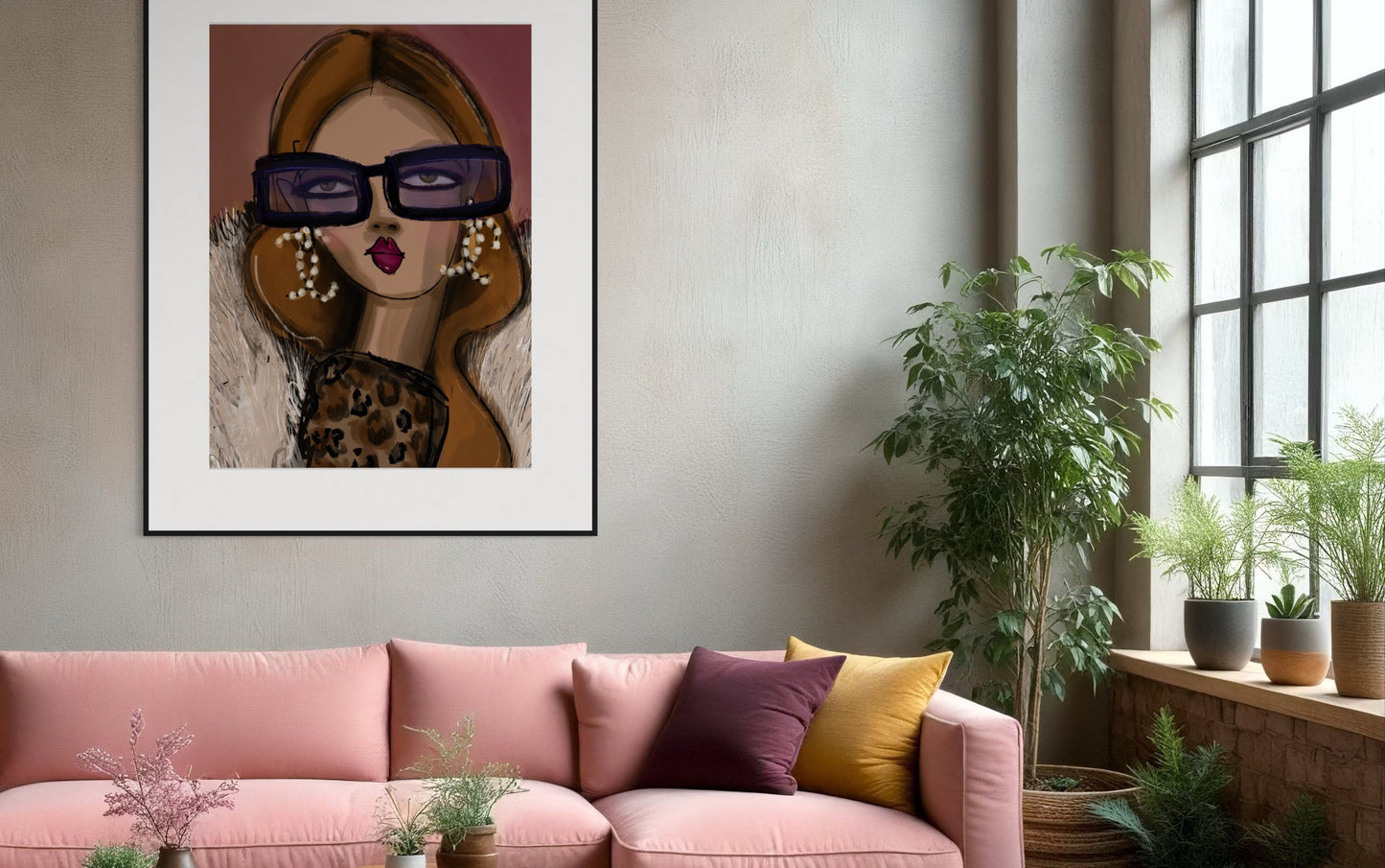 Art print: Blue world