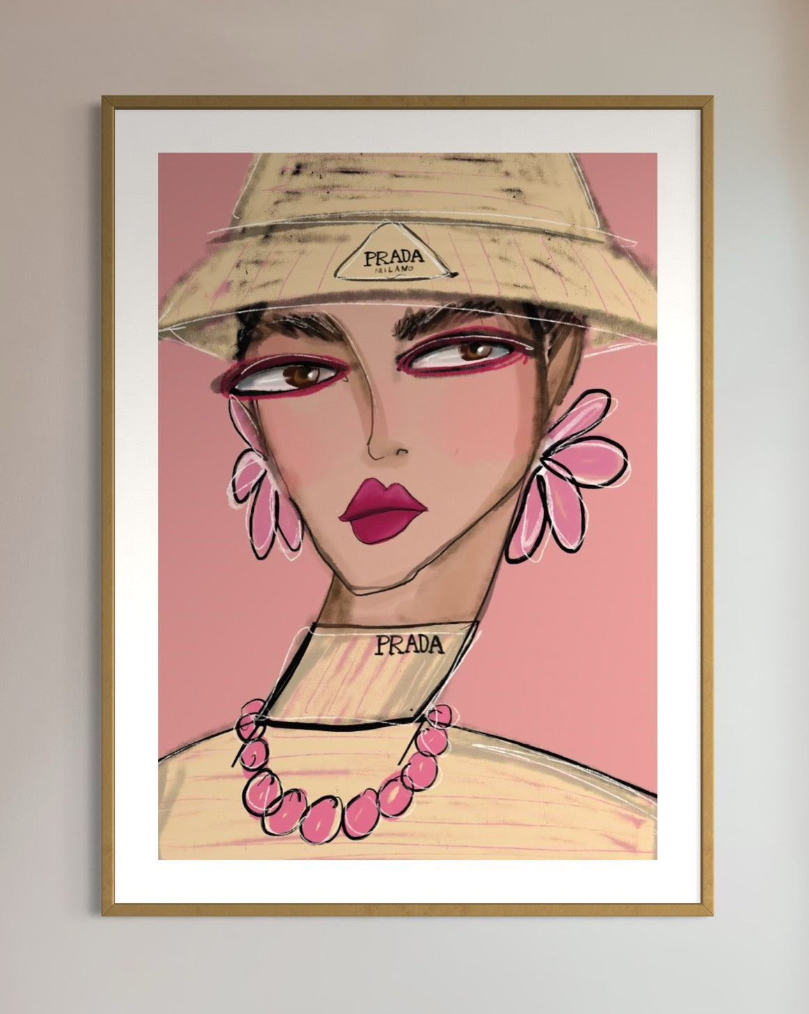 Art print: The Devil wears Prada