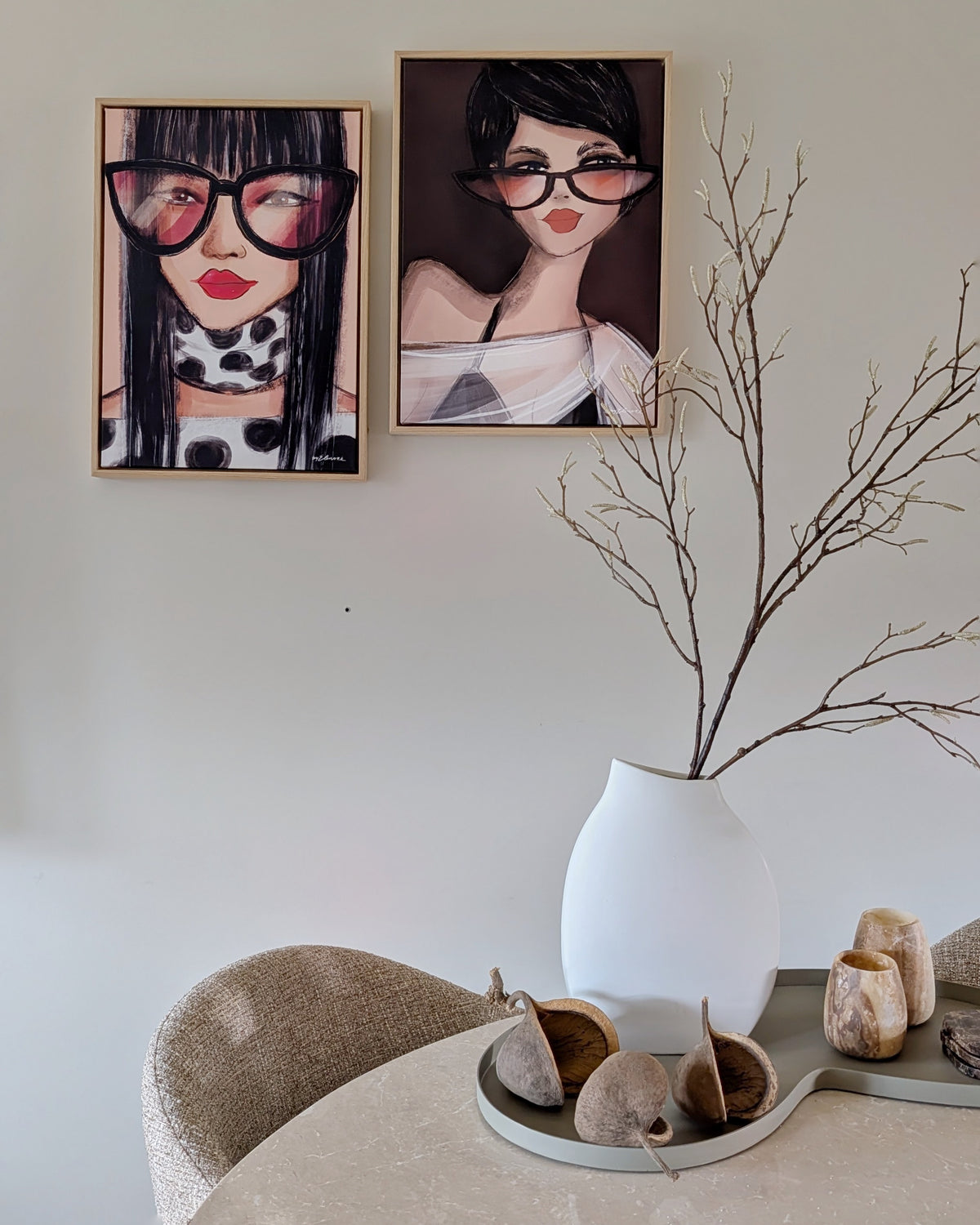 Canvas Soft smile - HUIZEDOP collectie