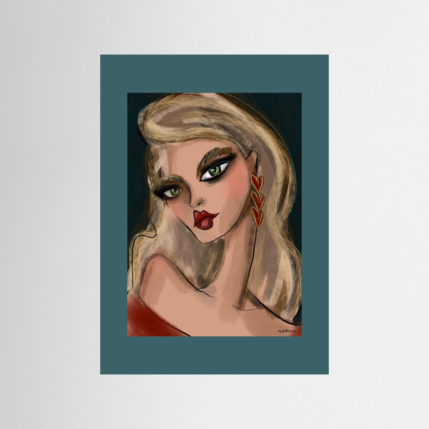 Green Goddess - Fine art print