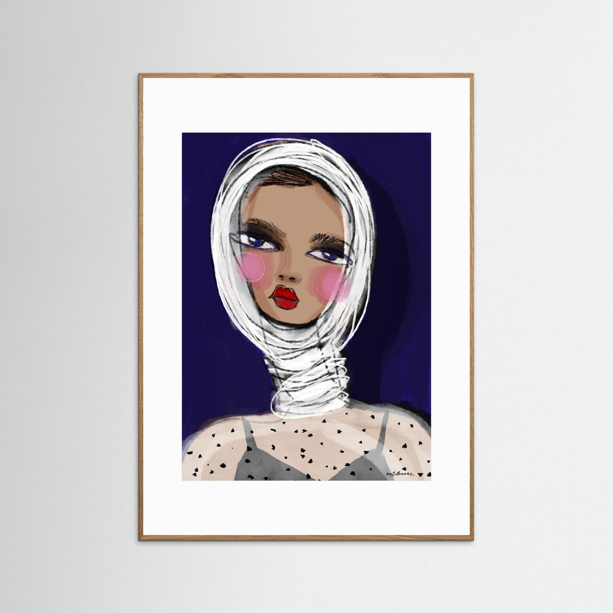 Mia - Fine art print