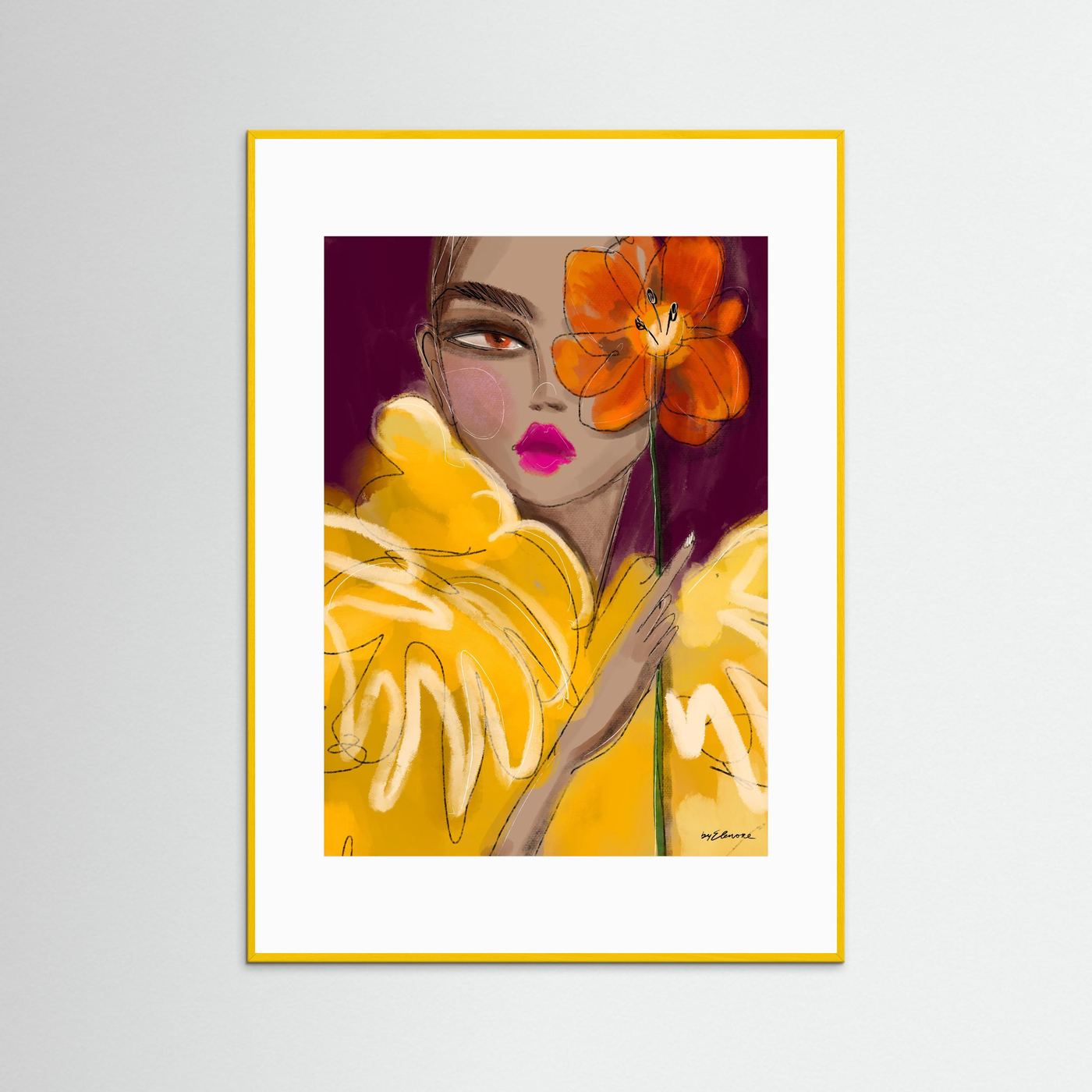 Sunny Cosmos - Fine art print
