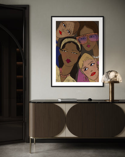 Art print: Gucci gang