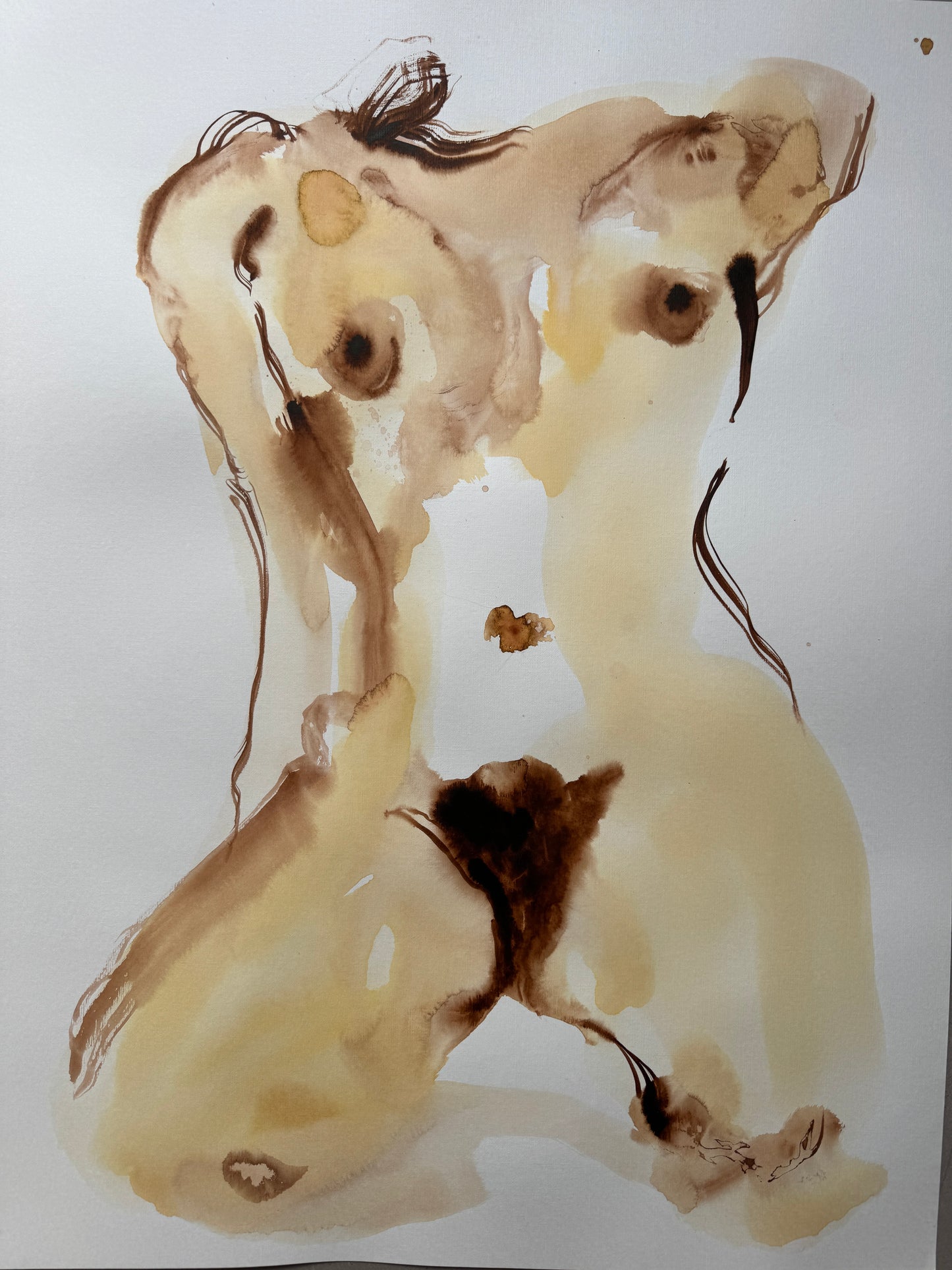 Naaktmodel inkt serie 2