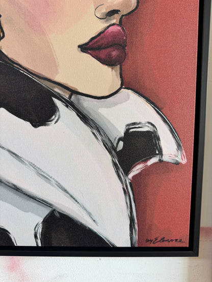 Canvas Prada had