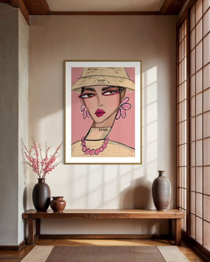 Art print: The Devil wears Prada