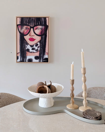 Canvas Coco Glasses | HUIZEDOP collectie
