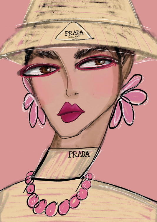 Art print: The Devil wears Prada