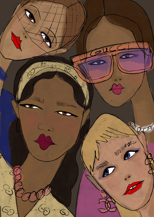 Art print: Gucci gang