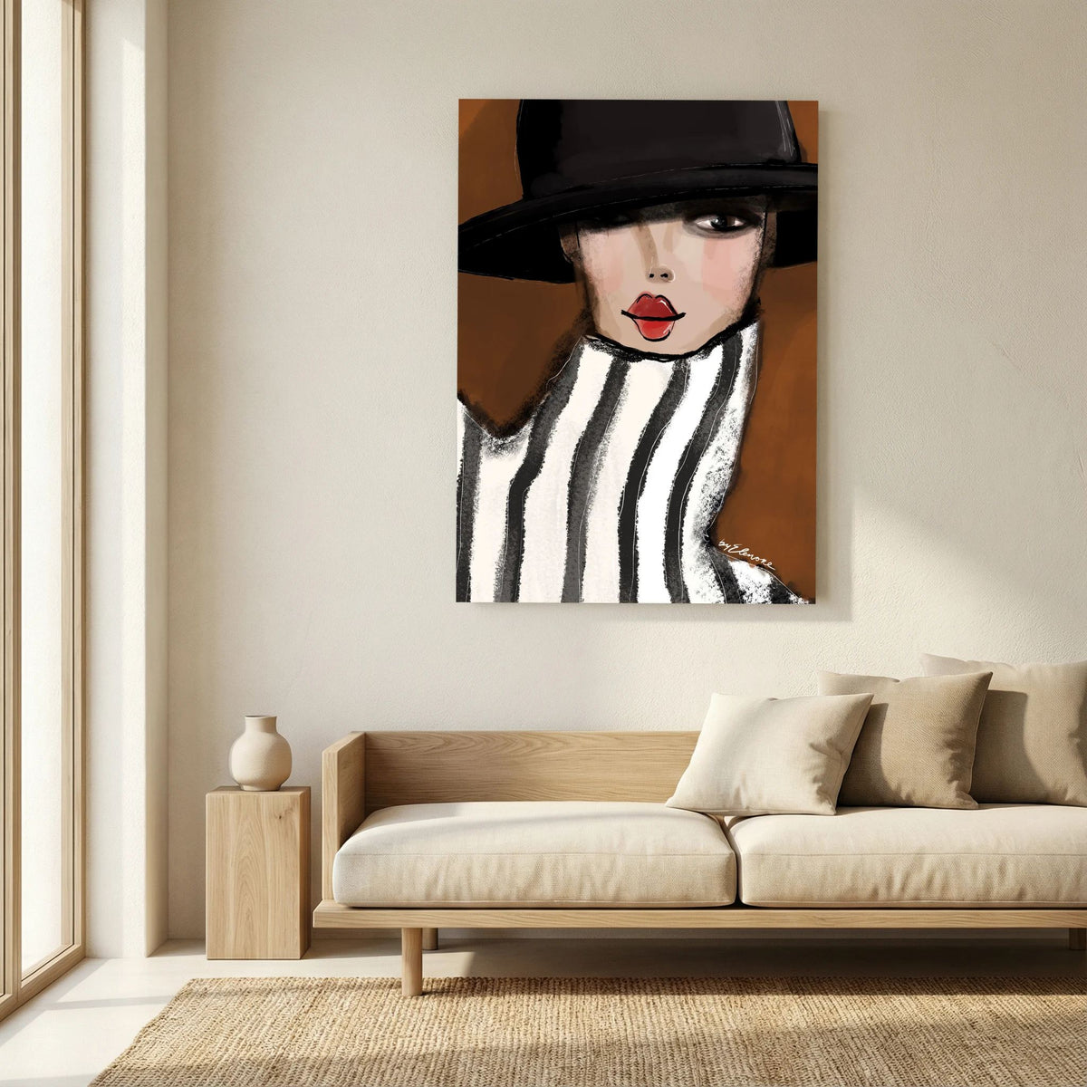 Canvas One eye wonder - HUIZEDOP collectie