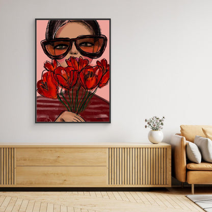 Canvas Poppy