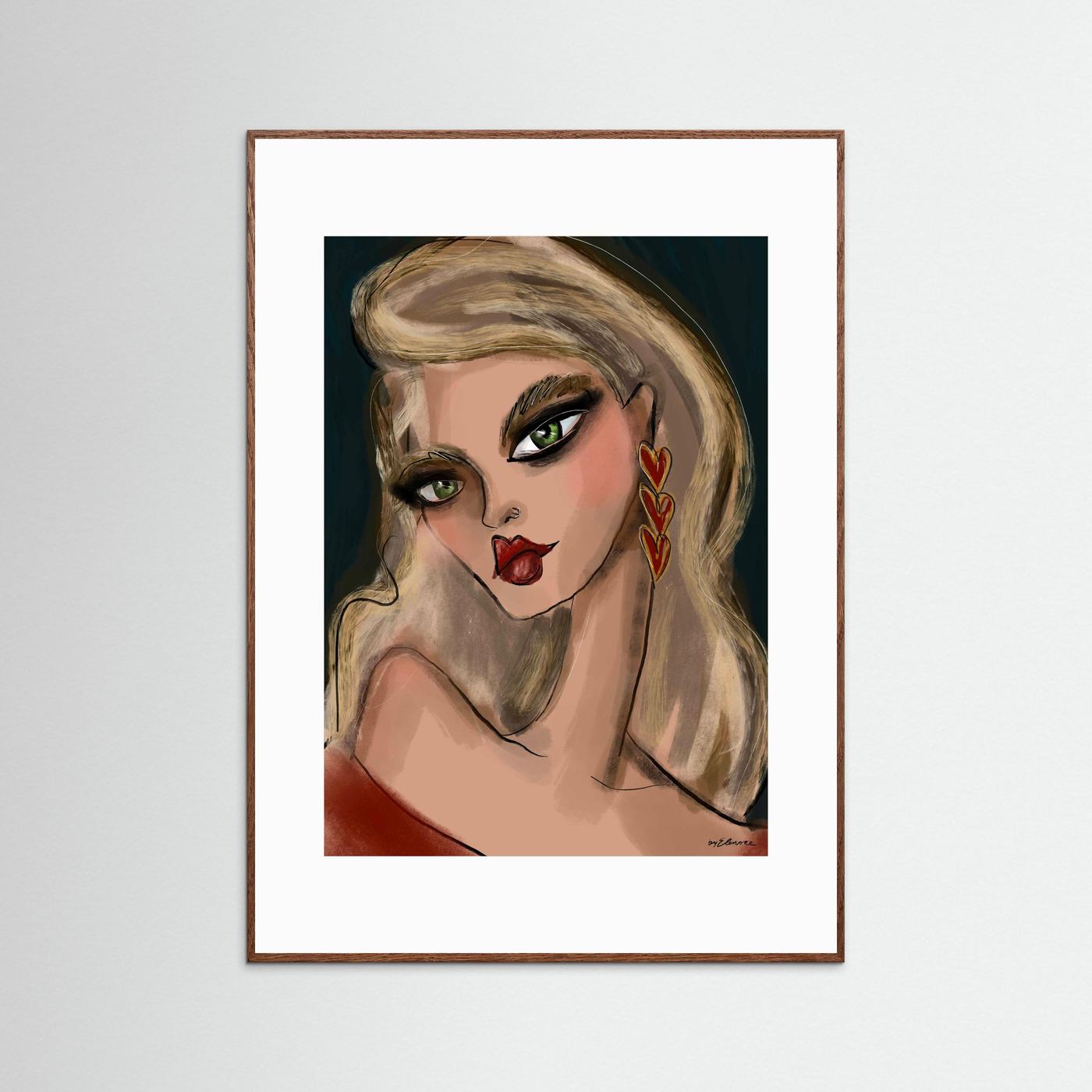 Green Goddess - Fine art print