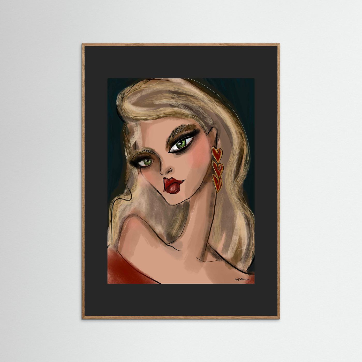 Green Goddess - Fine art print