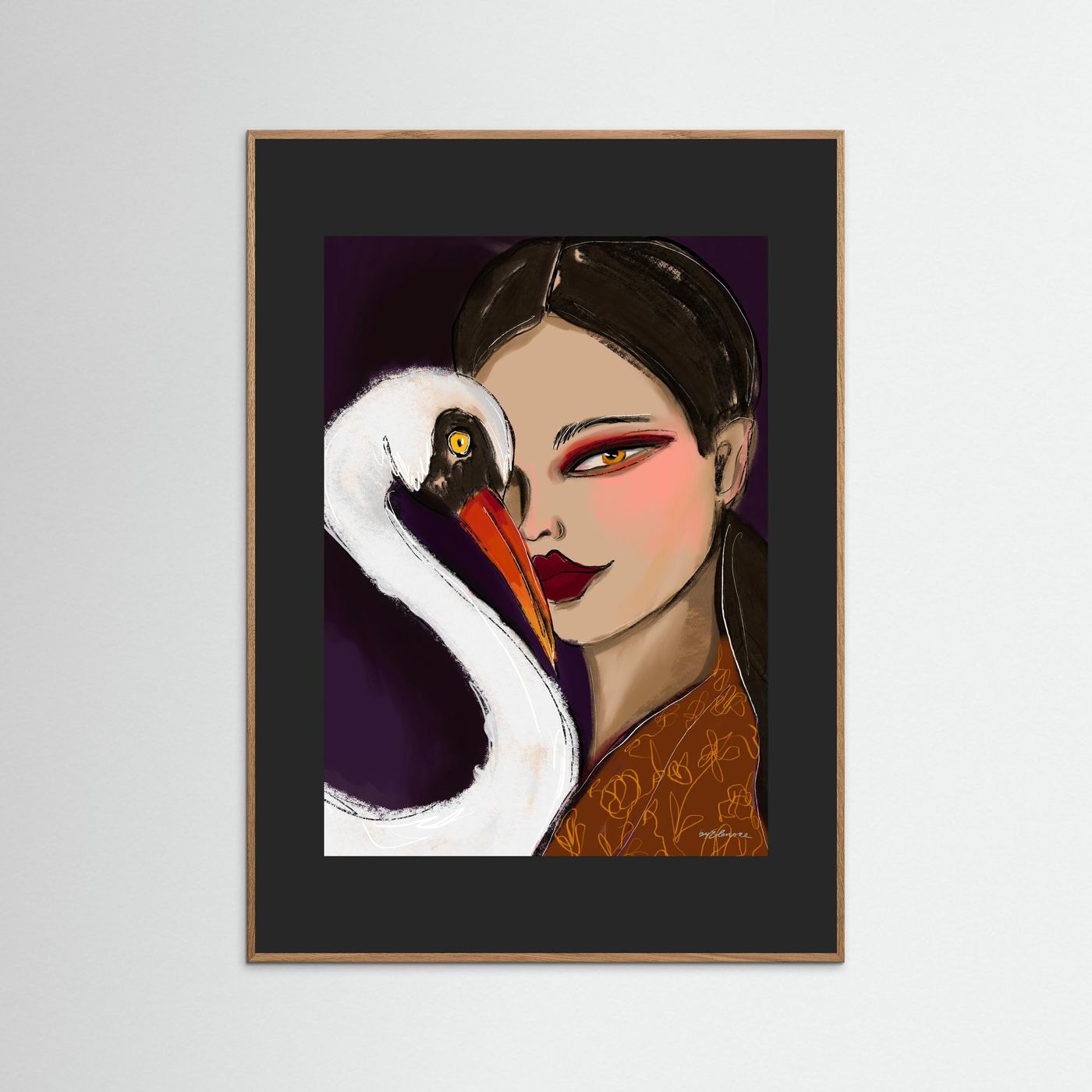 Birdie - Fine art print