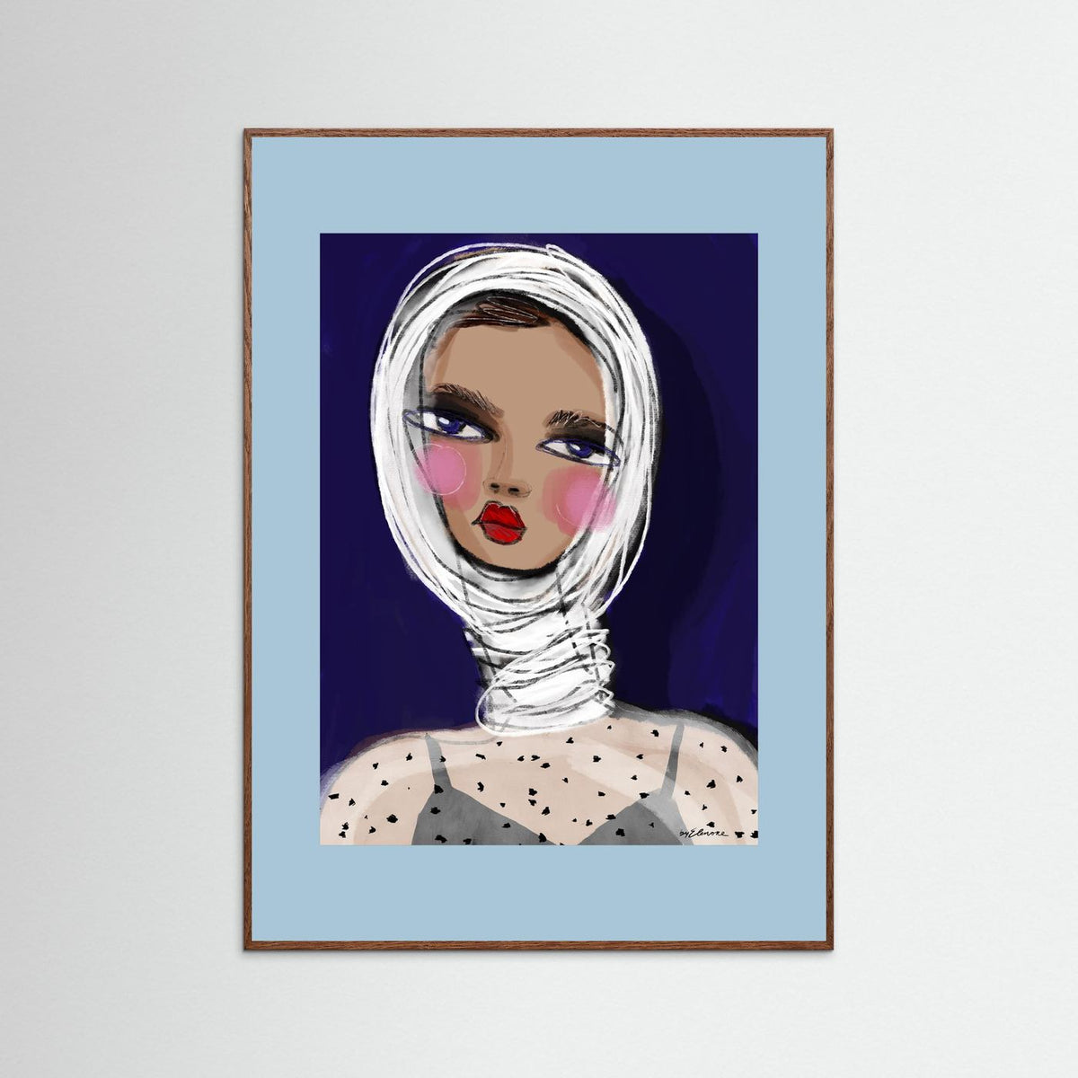 Mia - Fine art print