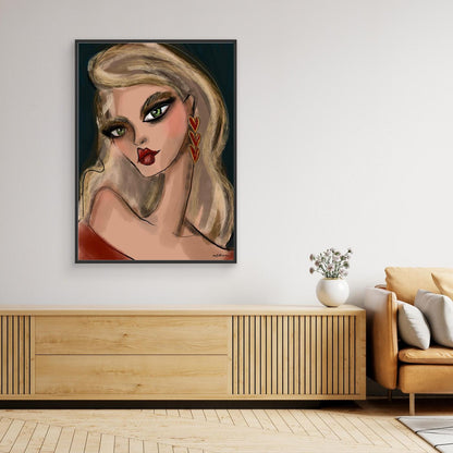Canvas Green goddess