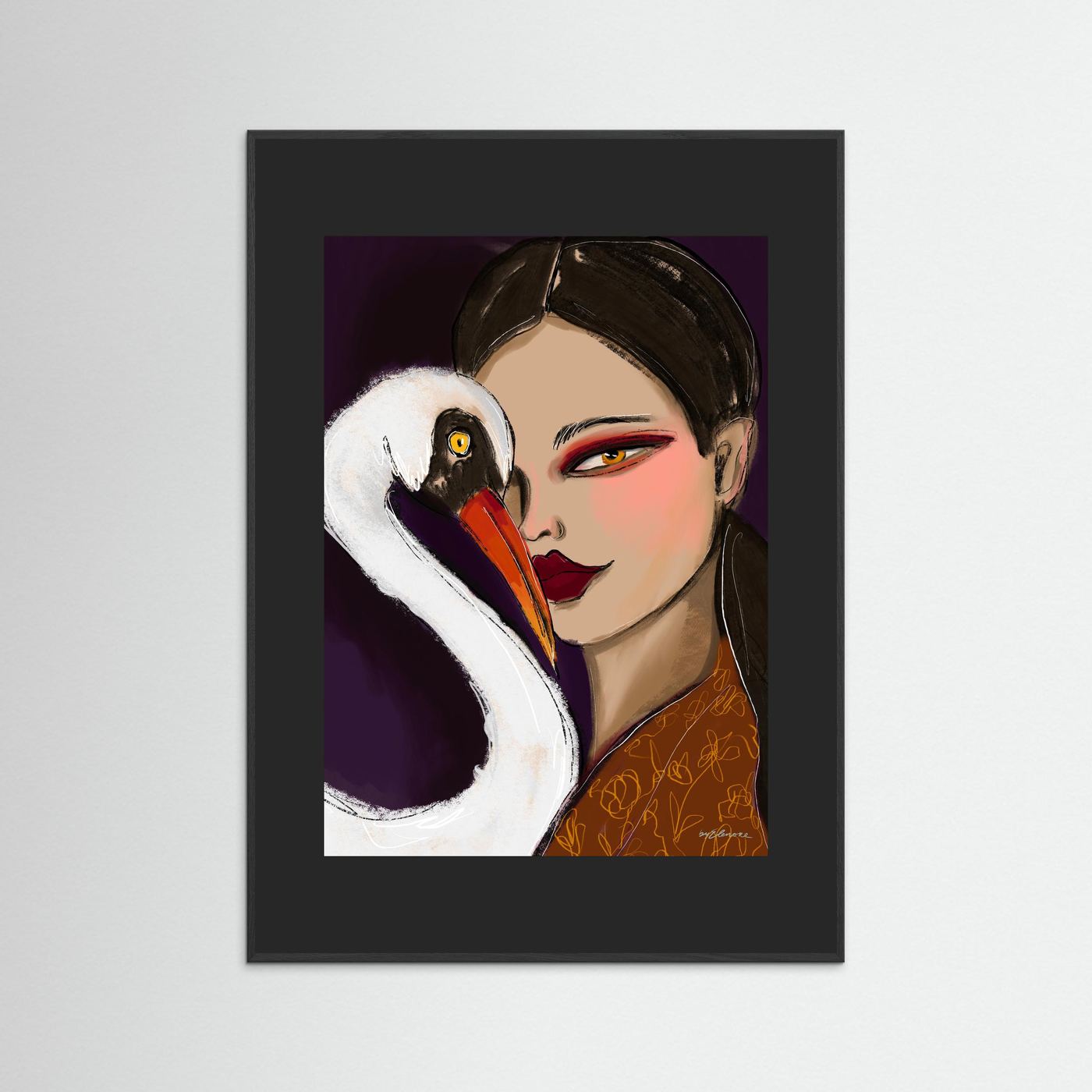Birdie - Fine art print