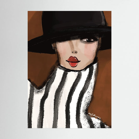 Fine art print One eye wonder | Huizedop - collectie 