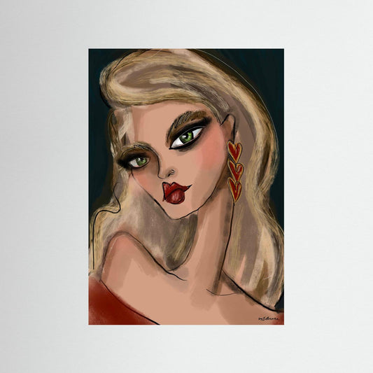 Green Goddess - Fine art print