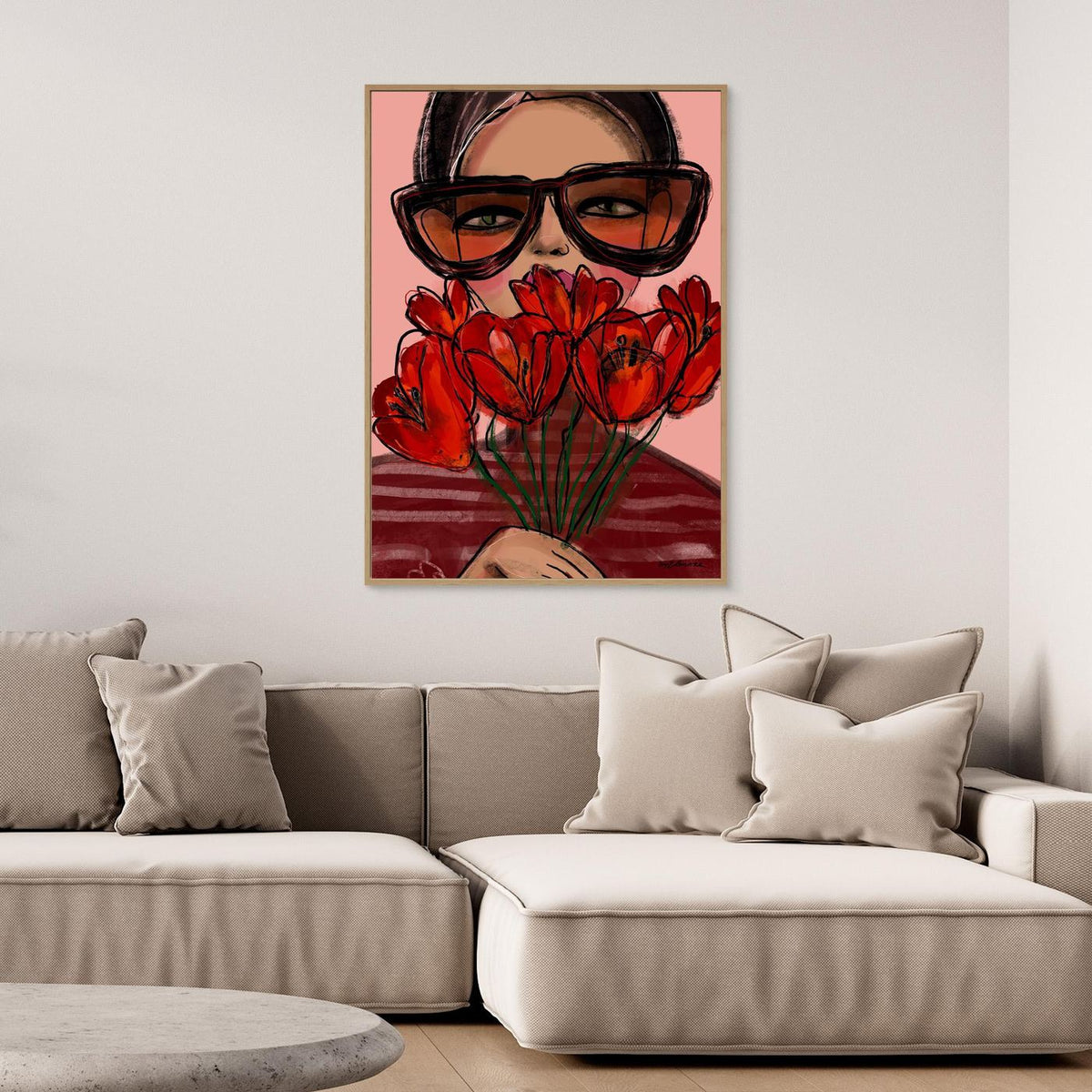 Canvas Poppy