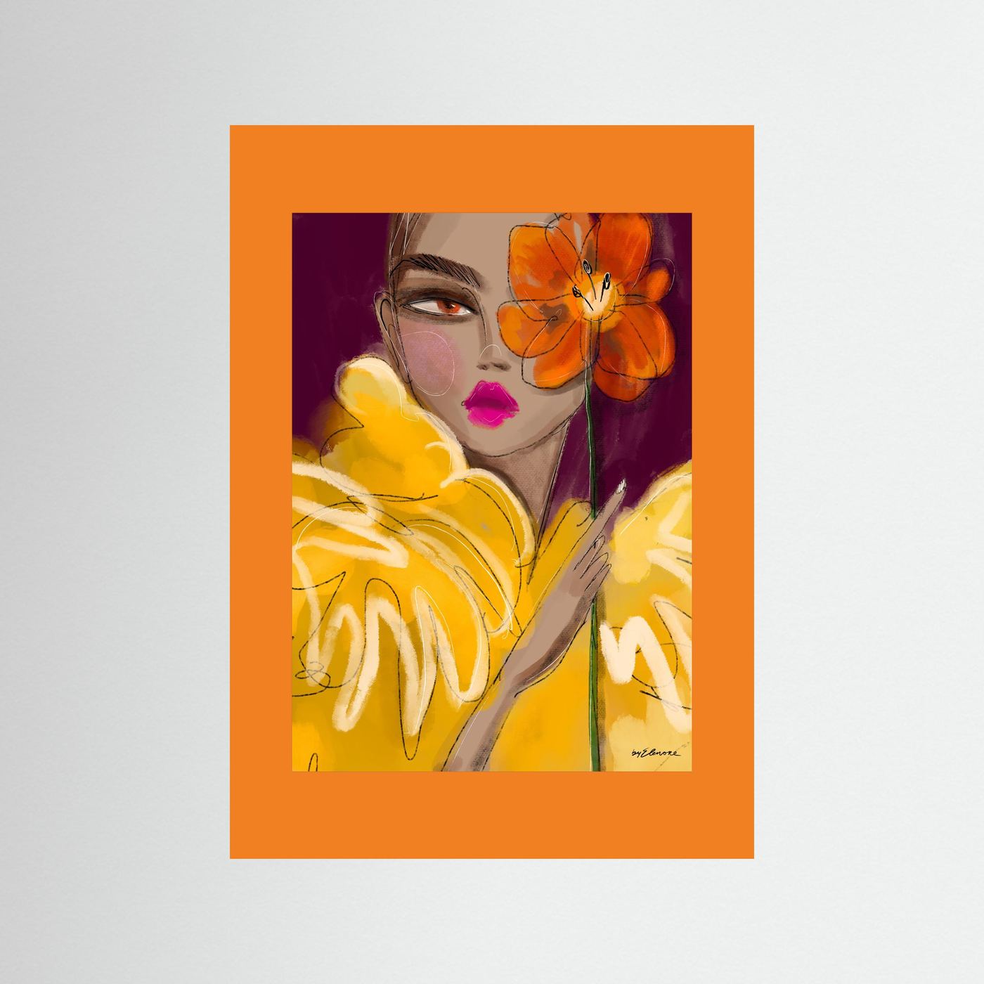 Sunny Cosmos - Fine art print