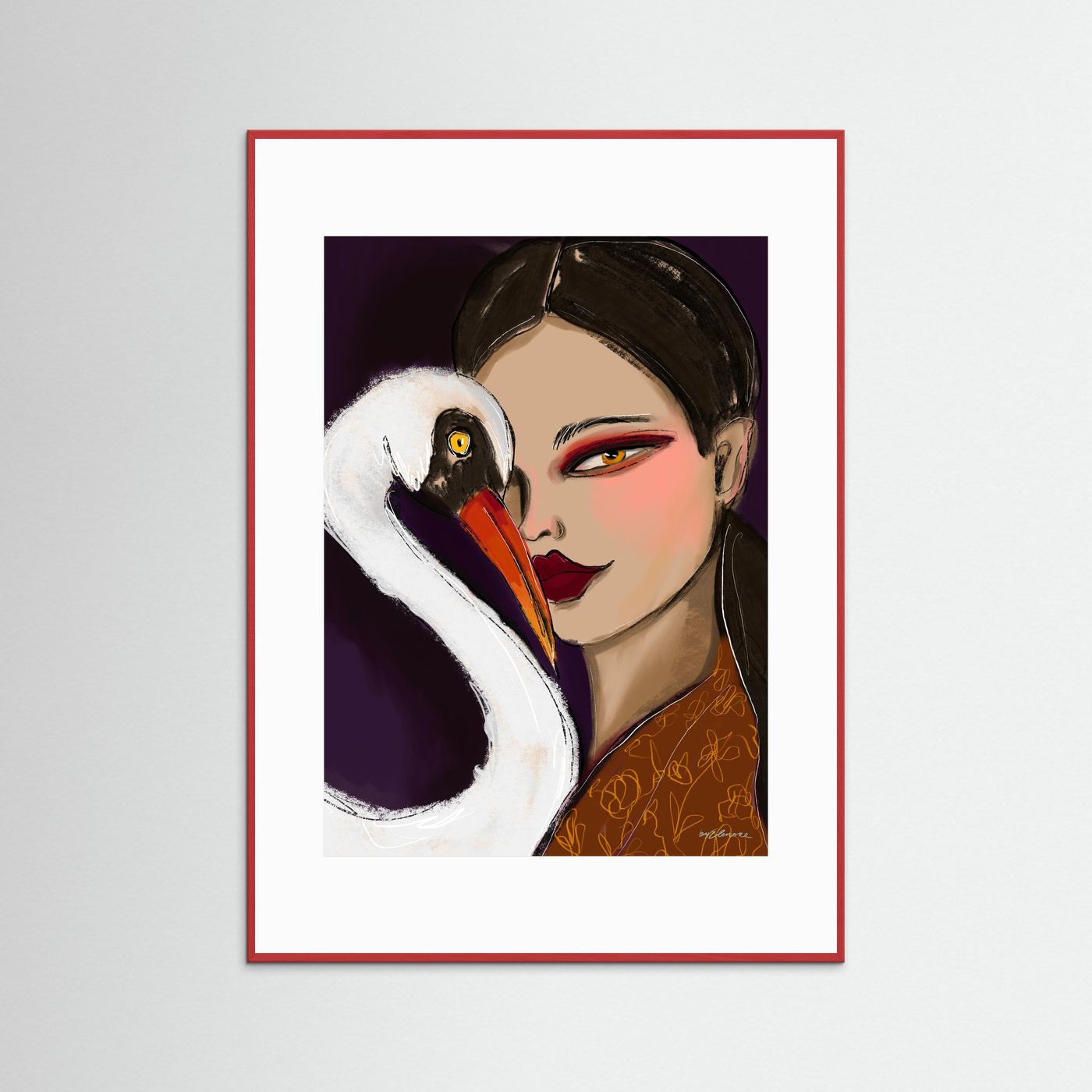 Birdie - Fine art print