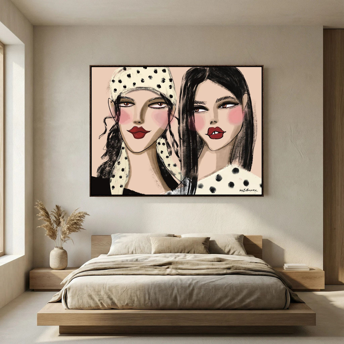 Canvas "The women we become" 