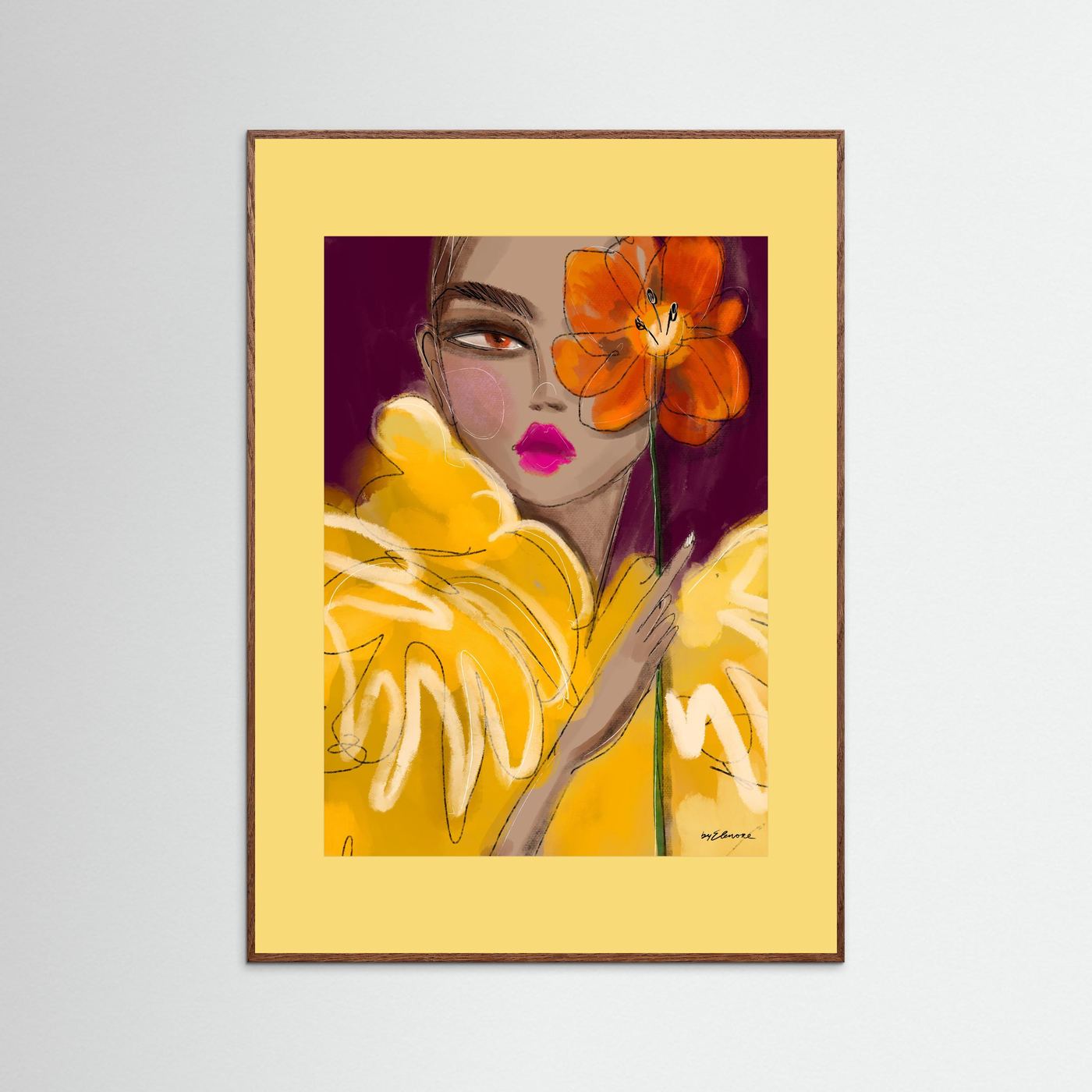 Sunny Cosmos - Fine art print