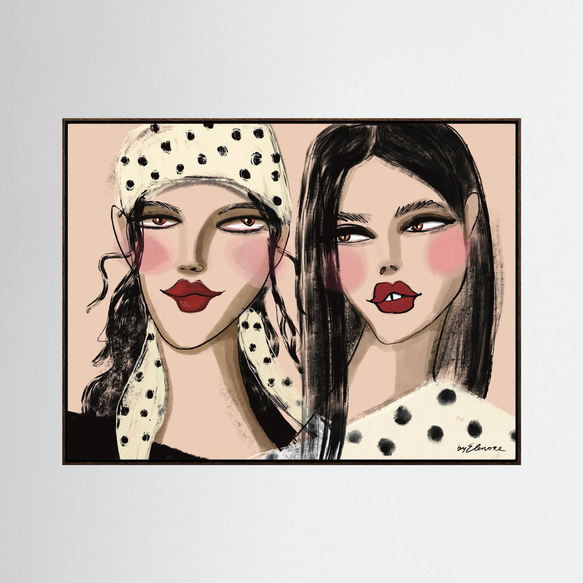 Canvas "The women we become" 
