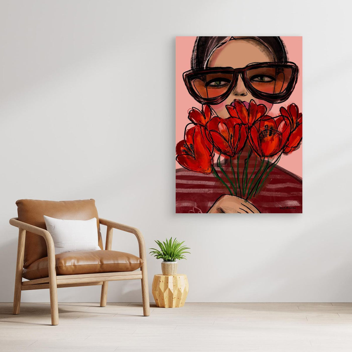 Canvas Poppy