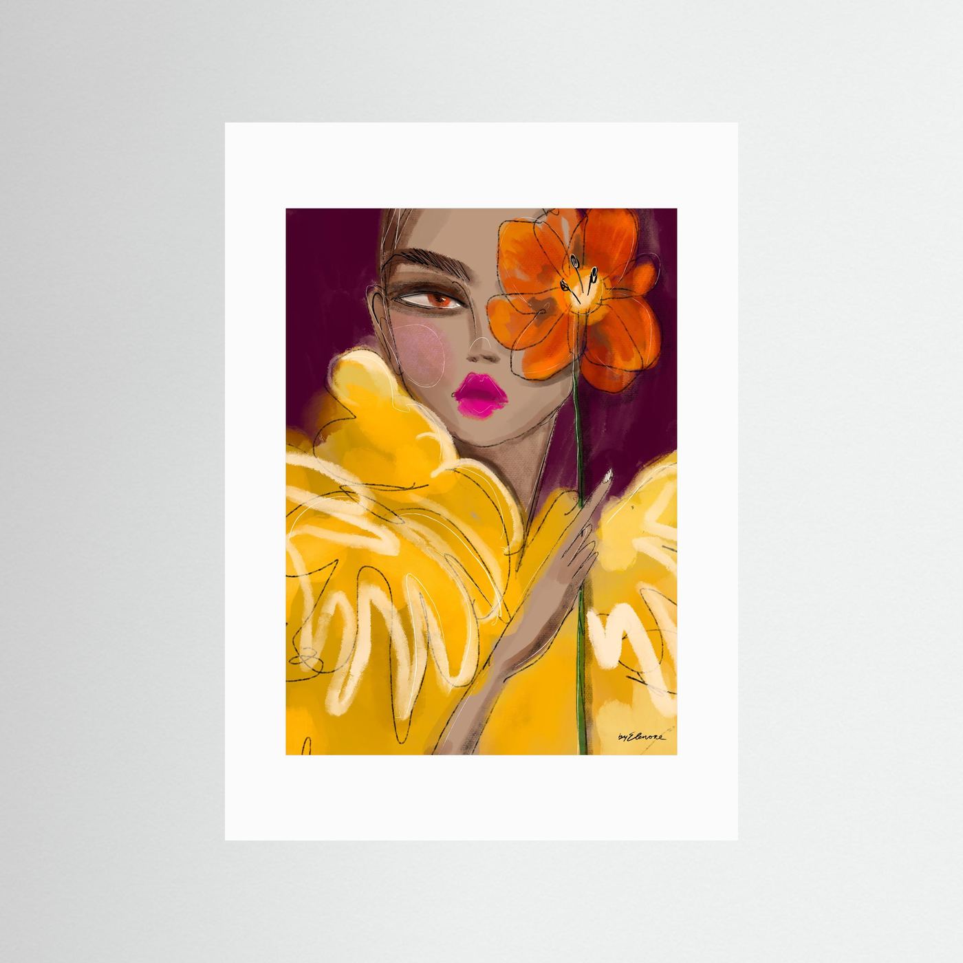 Sunny Cosmos - Fine art print