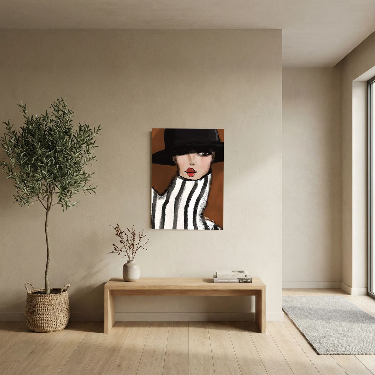 Fine art print One eye wonder | Huizedop - collectie 