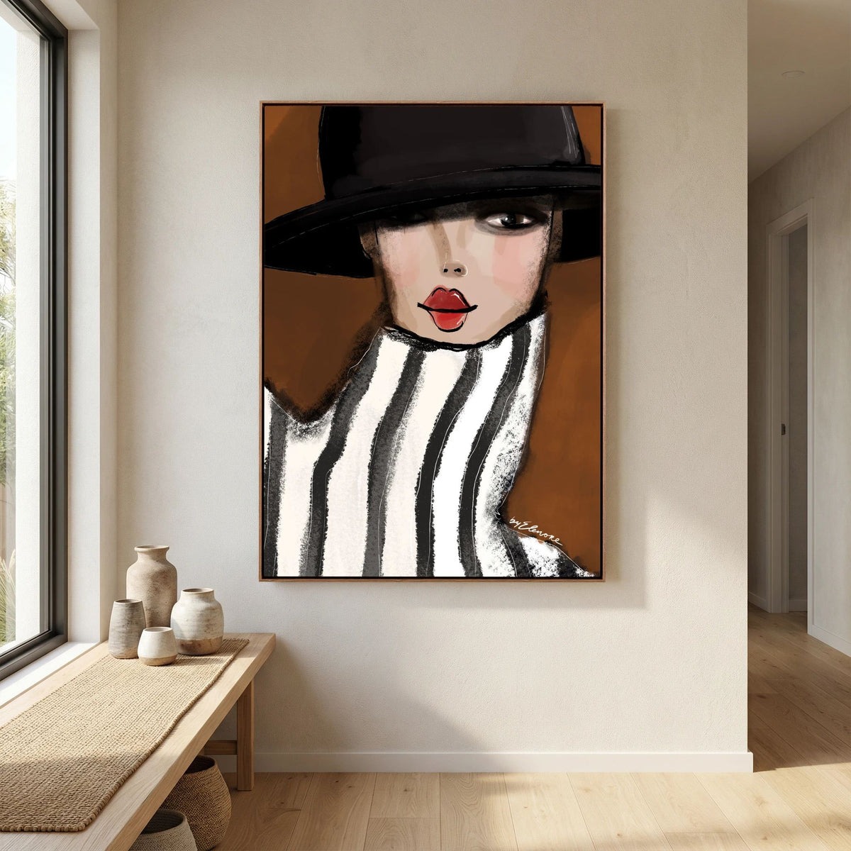 Canvas One eye wonder - HUIZEDOP collectie