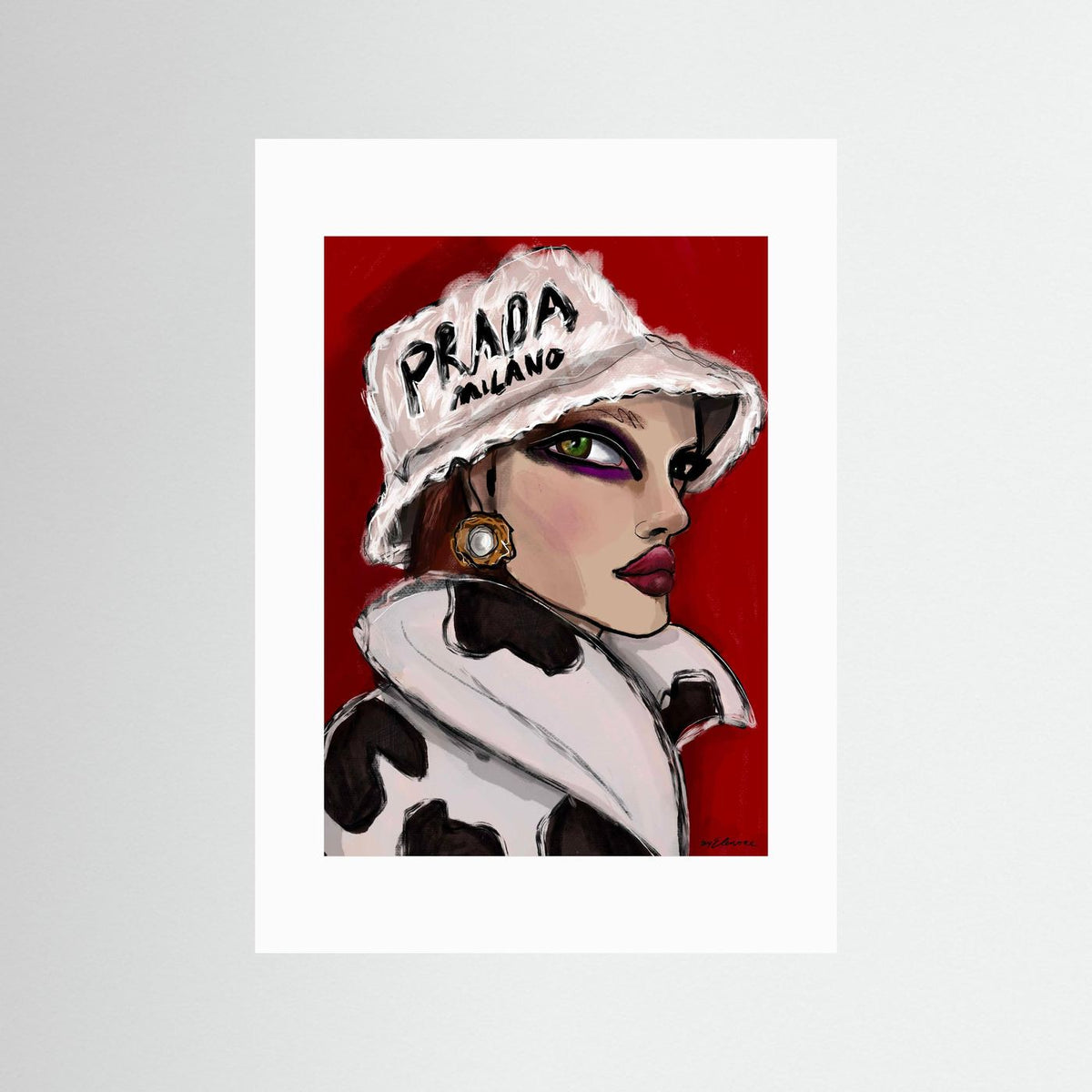 Prada had - Fine art print 