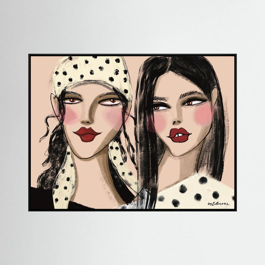 Canvas "The women we become" 