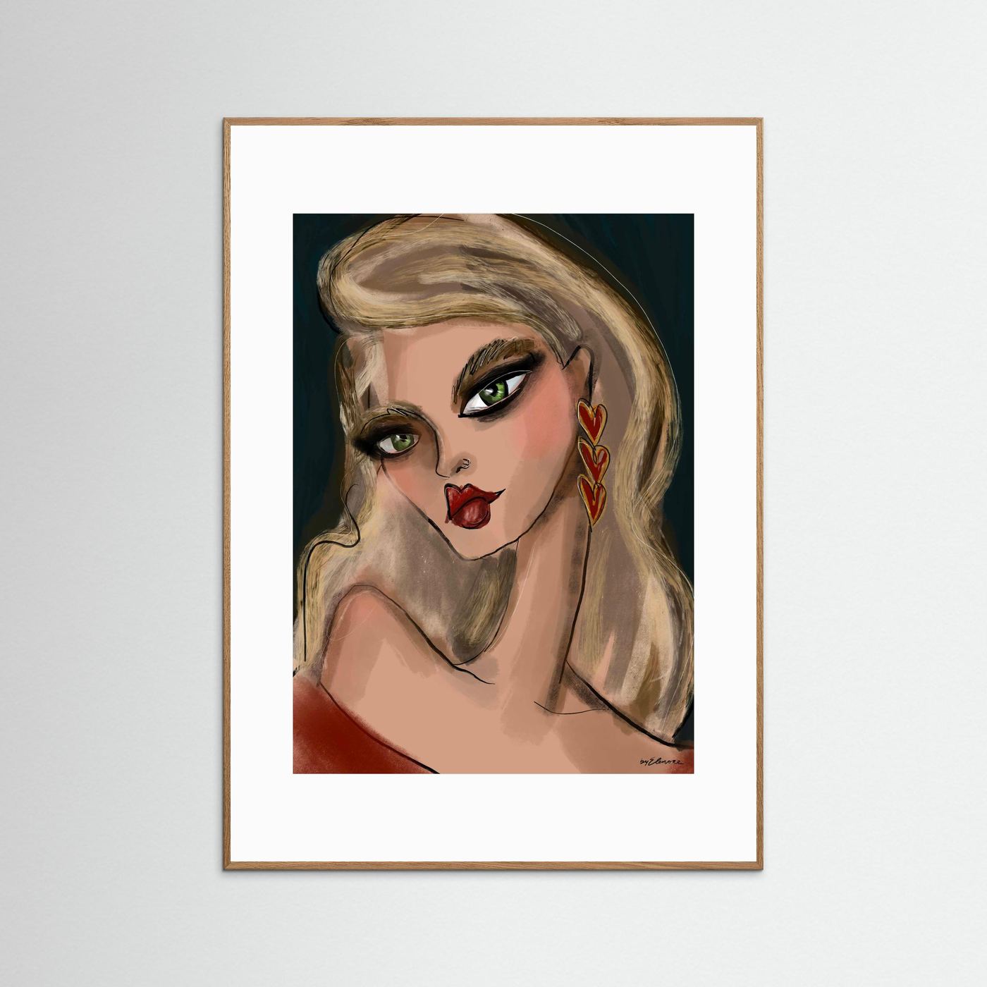 Green Goddess - Fine art print