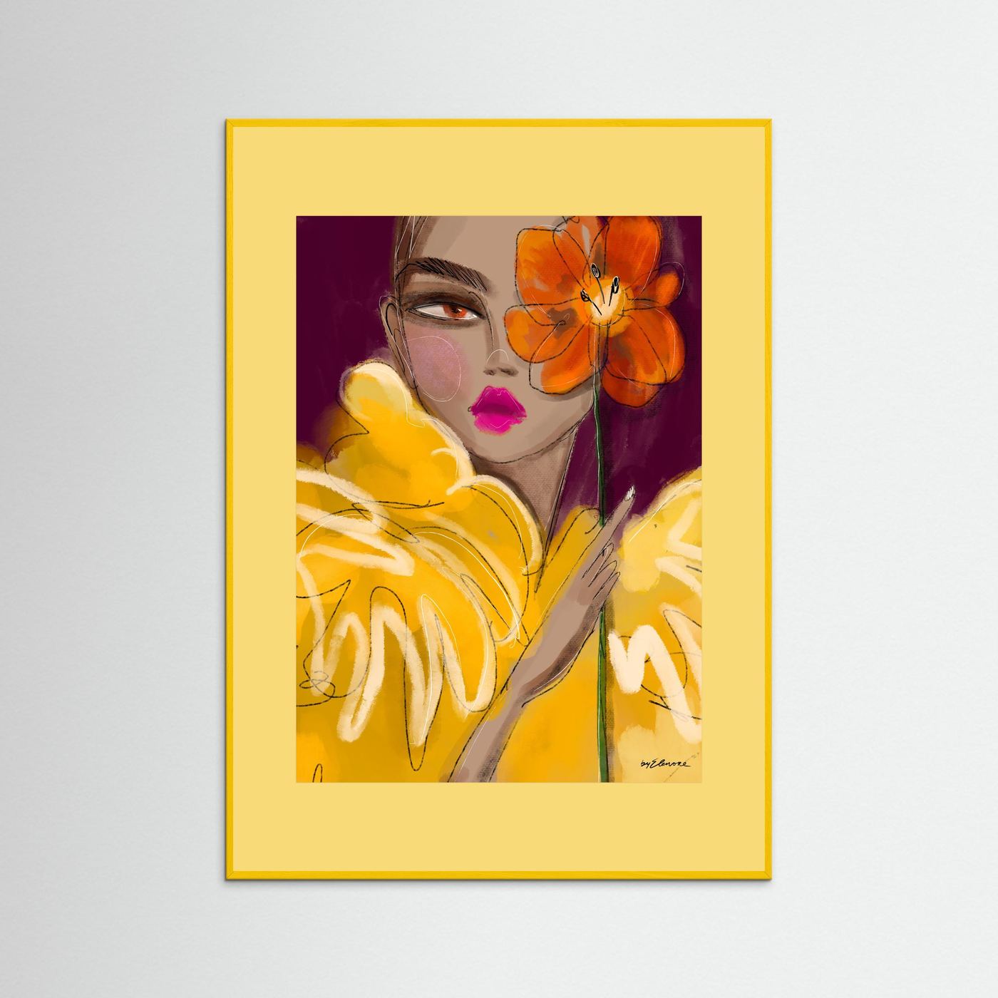 Sunny Cosmos - Fine art print