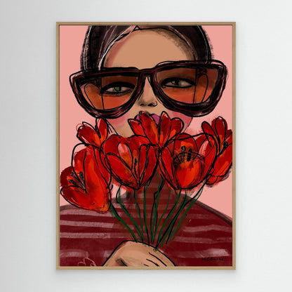 Canvas Poppy