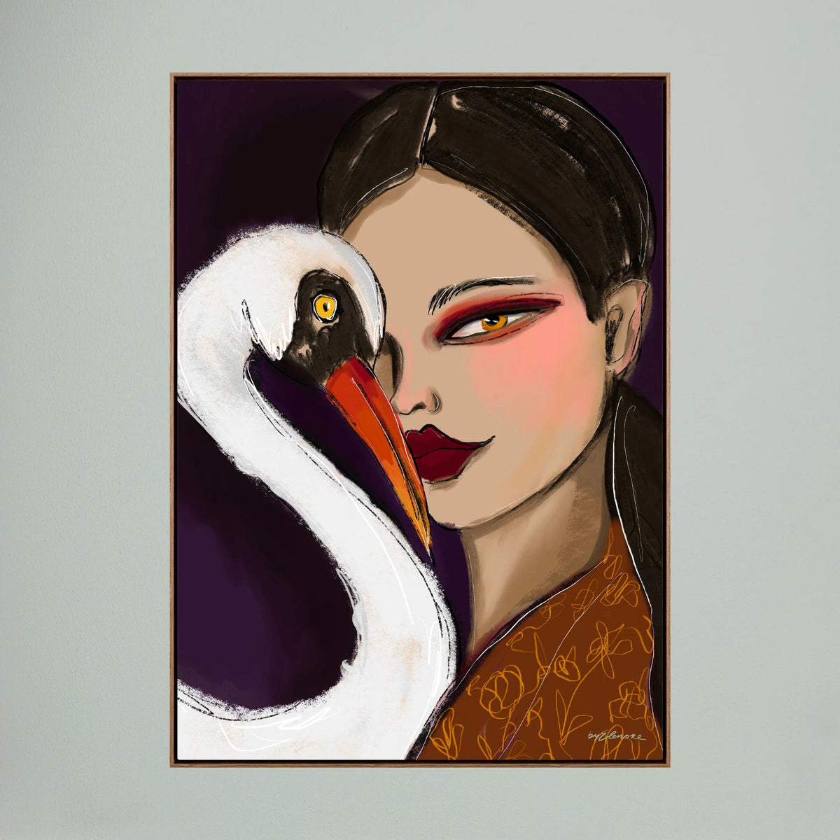 Canvas Birdie