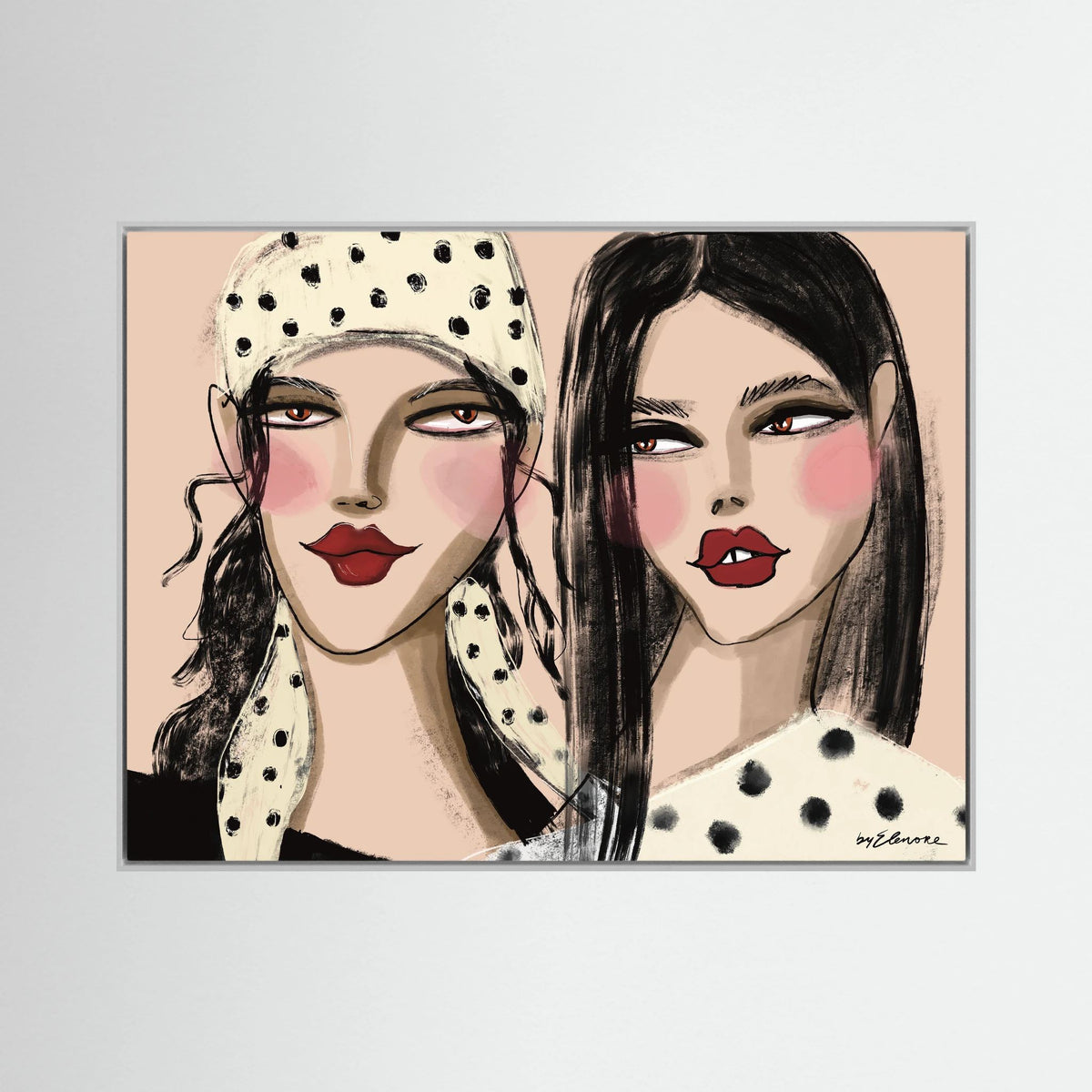 Canvas "The women we become" 