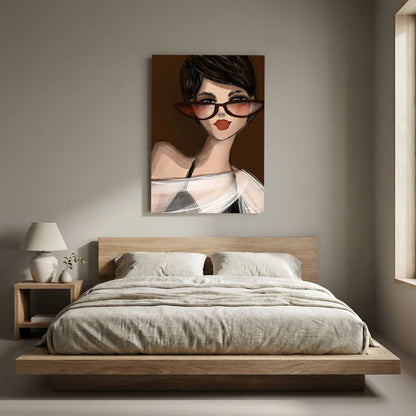 Canvas Soft smile - HUIZEDOP collectie