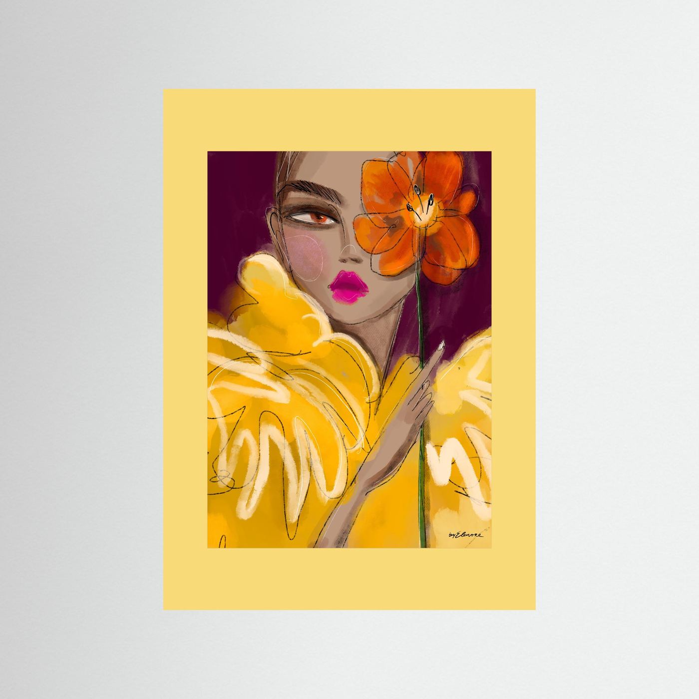 Sunny Cosmos - Fine art print